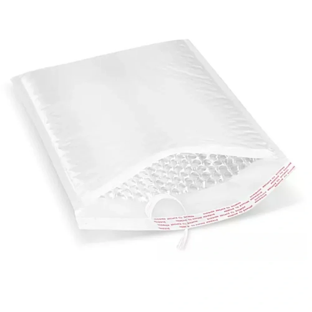 Set of 25 ULINE Economy Bubble Mailers#2 (8-1/2”WX12”L) Self-seal adhesive strip